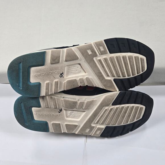 New Balance 997H "Magnet" Red Black Blue Shoe Men's Size 10.5 D - Picture 7 of 8